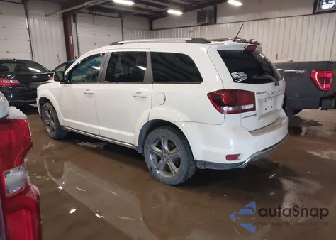 2018 Dodge Journey Crossroad из США, поврежденный, VIN 3C4PDCGG7JT215838